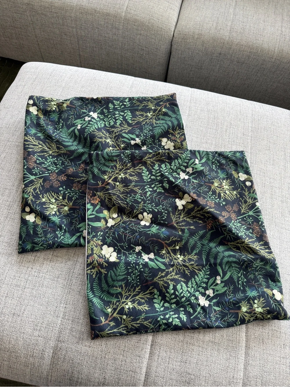 Set Of 2 Botanic 20x20 Throw Pillow Covers